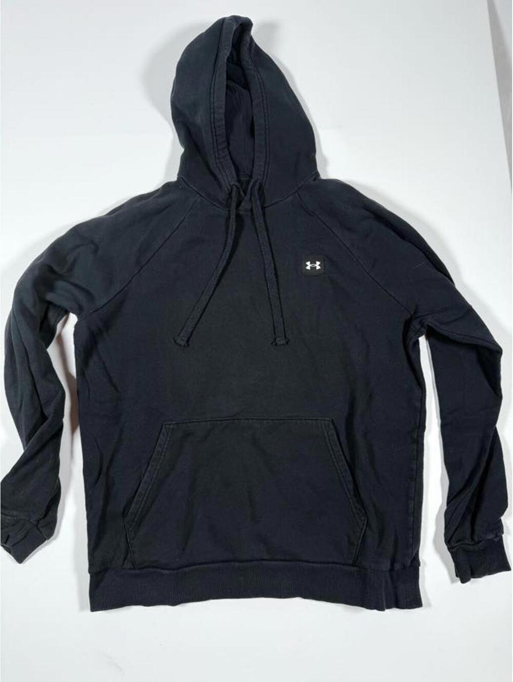 Under Armour Black Loose Fit Hoodie Sweatshirt Medium